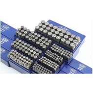 A-Z 0-9 LETTER NUMBER PUNCHES PLATE BOARD STAMP CHOP