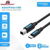 VENTION CQUBH Type C 2.0 Male to USB B Male Printer Cable 2 Meter Cable For Scanner Print Scanner Ty