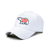 Fashion Style Hip-Hop Polar bear Navy Blue White HUMAN MADE Hat Men Women Casual Baseball Cap