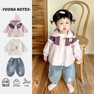 Baby Autumn Clothes Jacket Suit Class a Korean Style Baby Toddler Girl Spring Autumn Clothes Outing 