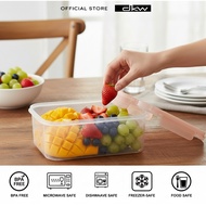 Minimal Around Food Box 4-Angle Lock Lid (1.05 1.8 5.05l) FoodGrade Lunch Microwaveable HH-950A 951A