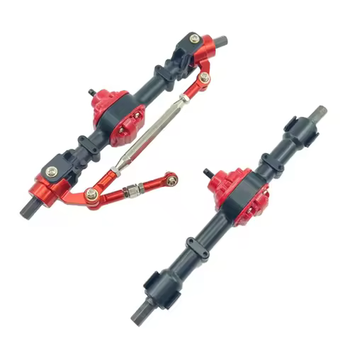 MN D90 D91 D96 D99S MN-90 MN99S Metal Front and Rear Axle With Drive Shaft 1/12 rc car Upgrades Part