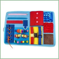 Fidget Blanket for Kids Calming Activity Board Fidget Activity Toys for Seniors Focus Stress Relief 