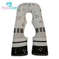 Pregnant Pillows - Mamycloth Pregnant Women Pillows / Mamycloth Pillows Piano Motifs - Pregnant Women-Billows.