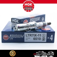 Genuine New LTR7IX-11 (4pcs) NGK #6510 Iridium IX For Ford Mustang/ Ford Focus/ Mazda 3 & 6 (1st & 2