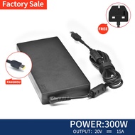 New Genuine Lenovo 300W 20V 15A  Laptop charger ac adapter For Legion Y920 R9000P R9000K Y9000K Y900