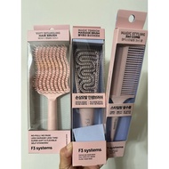 Korea Daigou F3 Systems Pink Wave Hair Smoothing Comb Magic