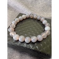 Hotan jade bracelet淡紫色和田玉手串