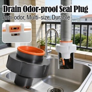 Drain Pipe Seal Plugging Cover - Joint Washing Machine PVC Pipes Drain - 40/50/63/75mm Anti-odor