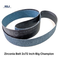 2x72 inch zirconia belt sandpaper championBIG/belt grinder