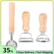 3Piece Ravioli Pasta Cutter Set, Ravioli Stamp Maker with Wooden Handle Ravioli Cutter Ravioli Maker