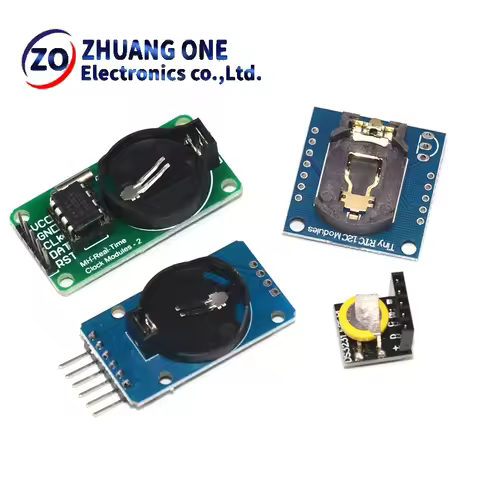 DS3231 AT24C32 IIC Module DS1302 Precision Clock Module DS1307 Memory module mini module Real Time 3