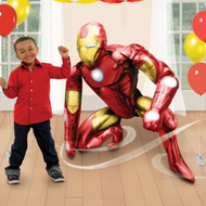 3D Superhero Foil Balloon 3D Foil Balloon Spiderman Ironman 3D Airwalker Foil Balloon Batman Spiderm