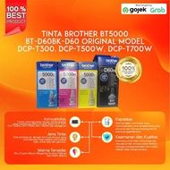 MERAH Brother BT 5000 BT D60BK D60 INK Original (RED YELLOW BLACKbiru) DCP- T500W T300 T720 T300 T31