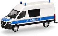 Herpa Truck Model Mercedes-Benz Sprinter 18 Half-Bus High Roof Police North Rhine-Westphalia/Fire In