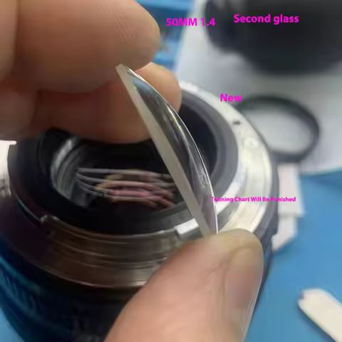 NEW Original 50MM 1.4 Glass Zoom For Canon 50 1.4 Lens The Second Glass Camera Repair Part