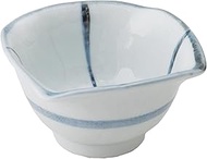 Hatsuyama Kiln YH-140-18 Bowl, White, 4.3 x 4.3 x 2.2 inches (11 x 11 x 5.5 cm), Grid (Fabric) 4.0 B