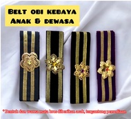 9 SHOP Ikat Pinggang Kebaya Obi Belt Wanita Anak / Obi Bali Sabuk Kebaya / Obi Kebaya Bali Obi Belt 