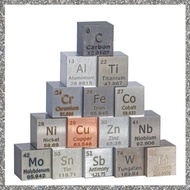 (GJFZ) 10mm Density Square Metal Periodic Table Metal Square Elements Series Hobby DIY Sodium Metal