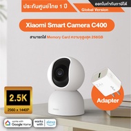 Xiaomi Smart Camera C400 กล้องวงจรปิดความละเอียด 2.5K สามารถใส่ SD Card สูงสุด 256GB - Global Versio