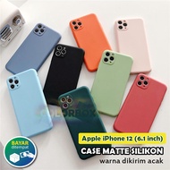 MR Case Matte Apple iPhone 12 (6.1inch) / Jelly Case IP 12 / Silikon Iphone 12 / Softshell iPhone 12
