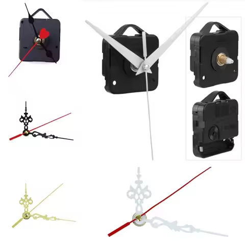 DIY Clock Mechanism Parts Classic Hanging Black Quartz Watch Wall Clock Movement Quartz Wall Clock M