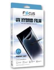 Focus ฟิล์มยูวีไฮบริดกันรอยพิเศษ Samsung S24 Ultra/S23 Ultra/S22 Ultra/S21 Ultra 5G/Note 20 Ultra/Xiaomi 12 Pro/Find X5 Pro 5G/Z Fold 5/Z Fold 4/Reno 8T 5G/VIVO V27 5G/V29 5G/X90 Pro/Reno 10 5G/Reno 10 Pro 5G/Reno 10 Pro Plu 5G/V30