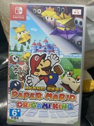 《屯門交收》 Nintendo Switch Game實體版 紙片瑪利歐：摺紙國王