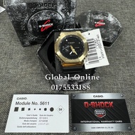 100% ORIGINAL CASIO G-SHOCK GM-2100G-1A9DR / GM-2100G-1A9 / GM-2100G / GM-2100 BLACK AND GOLD
