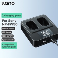 LLANO แบตเตอรี่กล้อง Sony NP-FW50 Camera Battery for 1080mAh A6000 A6500 A5100 A7rM2 A7sM2 RX10 ILCE