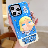 For iphone16ProMax shell 5D02 Crying baby film shell iPhone15ProMax iPhone14ProMax iPhone14Pro