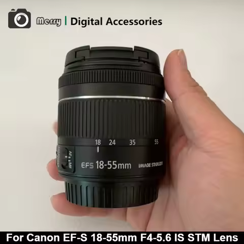 95% New Genuine EF-S 18-55mm f/4-5.6 IS STM Lens For Canon 1200D 1300D 600D 750D 760D 70D 60D 77D 80