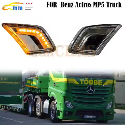 1 Pcs LH 9608201421 RH 9608201521 For Benz Actros MP5 Truck Body Parts Led Side Lamp Front Turn Sign