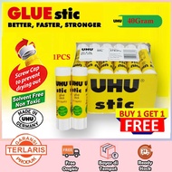 [BELI 1 GRATIS 1] UHU Lem Kertas Lem Stick 40g Glue Stick UHU Glue Stick for Adhesive Home Art Paper