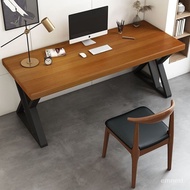 Computer deskSolid Wood Double Computer Desk Book Table Rental House Rental Home Study Desk Boss Desk Can Be Customized