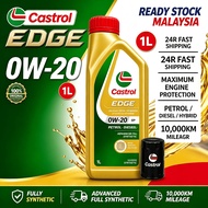 Castrol EDGE API SP Fully Synthetic Engine Oil 1L 0W20 0W40 5W30 5W40 Low Friction Lubricant