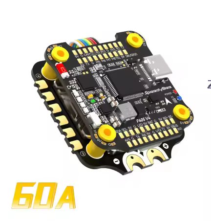 For SpeedyBee F405 V4 BLS 60A 30x30 FC&ESC Stack Flight Controller BLHELIS 60A 4in1 ESC FPV Freestyl