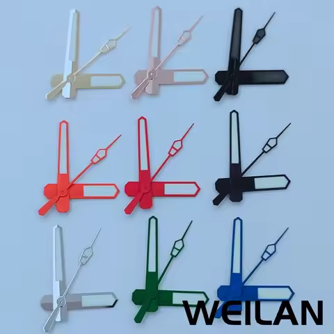 Black Blue Red Green Gold Rose Gold Silver Orange Watch Hands Luminous Fit NH35 NH36 7S26 7S36 4R35 
