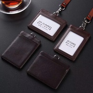 Double-Sided Work Badge Holder Employee ID Card Holder Work Badge Factory Badge ID Holder Lanyard Ba