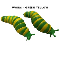 Worm New Slug Fidget Toy Slinky 3D Printed Stress Relief For Kids Adults Anxiety Relief Desk Toys