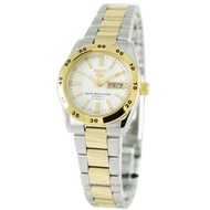 [Creationwatches] Seiko 5 SYMG42K1 Automatic White Dial Gold Tone Stainless Steel Women Watch