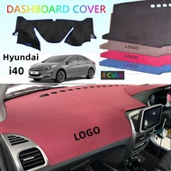Hyundai i40 dashboard cover high quality Suede 4 Color model Accessories Car