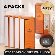 [READY STOCK] 🔥SUPER BERBALOI CHEARFULL FACIAL TISSUE SOFT PACK BABY TISSUE PAPER 4- PLAY