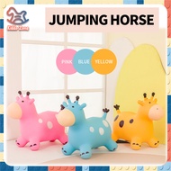 Jumping Animal Rubber Horse Toy Baby Animal Jumping Horse Children's Horse Toy NEW
