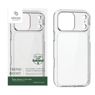 (แถมฟิล์ม) (มีปุ่ม Camera) เคสใส กันกระแทก IMOS TREND BOOST สำหรับ iPhone Air / 17 / 17 Pro / 17 Pr