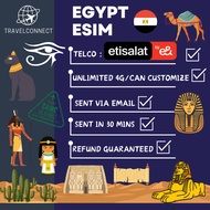 EGYPT【AFRICA】ESIM TRAVEL【4G/5G🔥】【3GB/5GB/10GB/20GB/30GB/】【5/7/10/15/30Days】