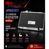 SARD Aluminium Radiator Manual for Toyota Supra Aristo JZS161 2JZ 2JZ-GTE Engine