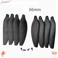 CACTU Folding Propeller Blades, Black Plastic Remote Control Drone Parts, Universal 58mm/66mm Quadco