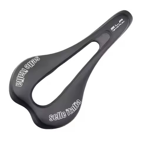 Selle Italia Lightweight Carbon Bike Saddle SLR Tekno-Flow Full Carbon Shell Saddles Road MTB Mounta