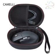 CAMELLI Mouse Storage Bag, Hard Waterproof Carring Mouse Protective Cover, Portable EVA Black Mice H